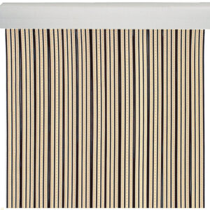 Cortina de puerta cinta marfil 90x210 cm