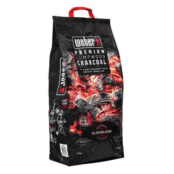 Saco carbón vegetal 5 Kg Weber