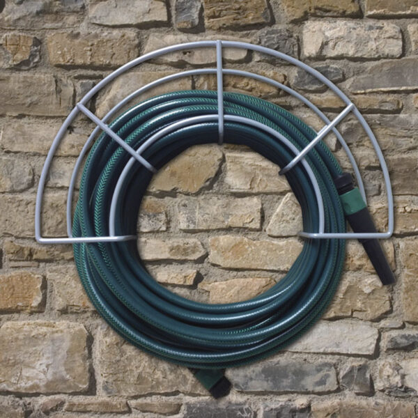 Soporte manguera pequeño gris