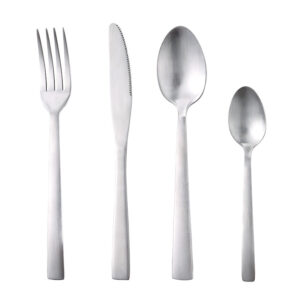 Cubiertos acero inox. Crete Juego 24 piezas
