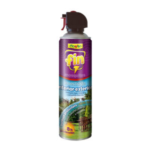 Insecticida fin mosquitos interiores y exteriores 650 ml. Efecto burbu