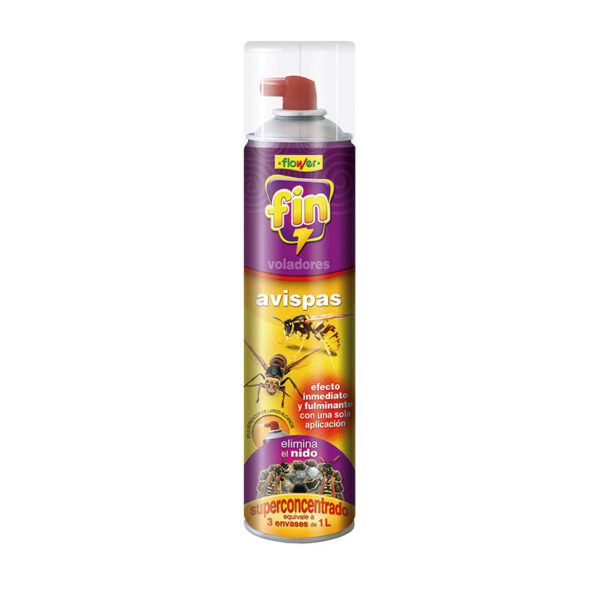 Insectos fin avispas alcance 5 metros. 800 ml