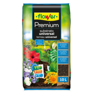 Sustrato universal premium10l.Mix de turbas,fibra de coco.perlita y ab