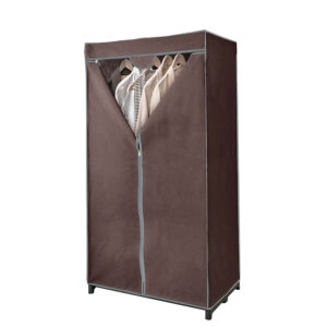 Armario auxiliar de tela 75x50x145 cm.
