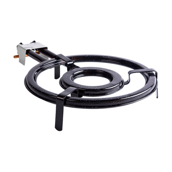 Quemador paellero tubo plano 400 mm