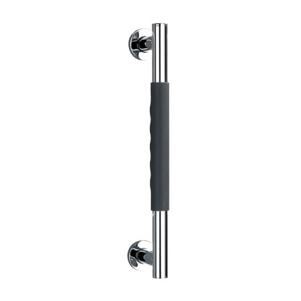 Barra seguridad acero inoxidable 40,5 cm. Incluye tllos. y tacos