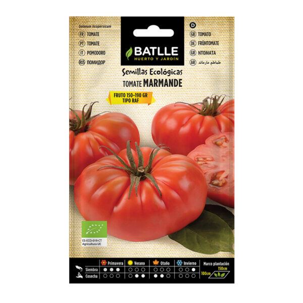 Semillas Tomate Marmande RAF - ECO 10 unidades