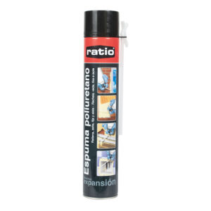 Espuma polieuretano aerosol 750ml RATIO