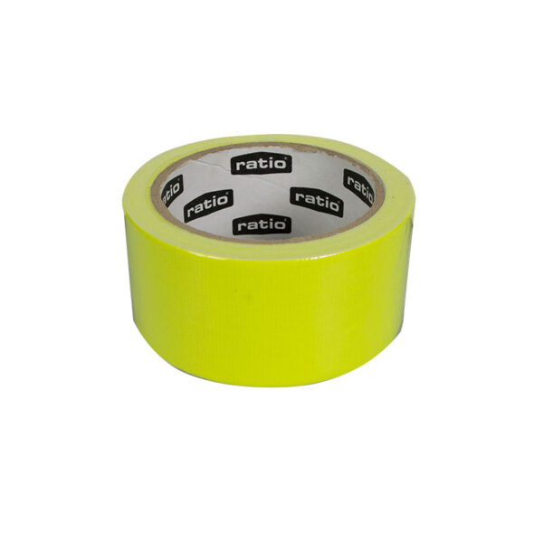 Cinta fluorescenme 50 mm 10 mt amarillo Ratio