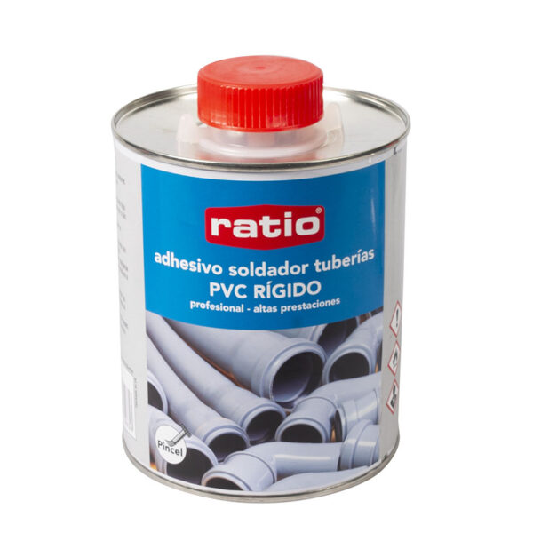 Adhesivo tuberia pvc.1000 ml.ratio.c/pin