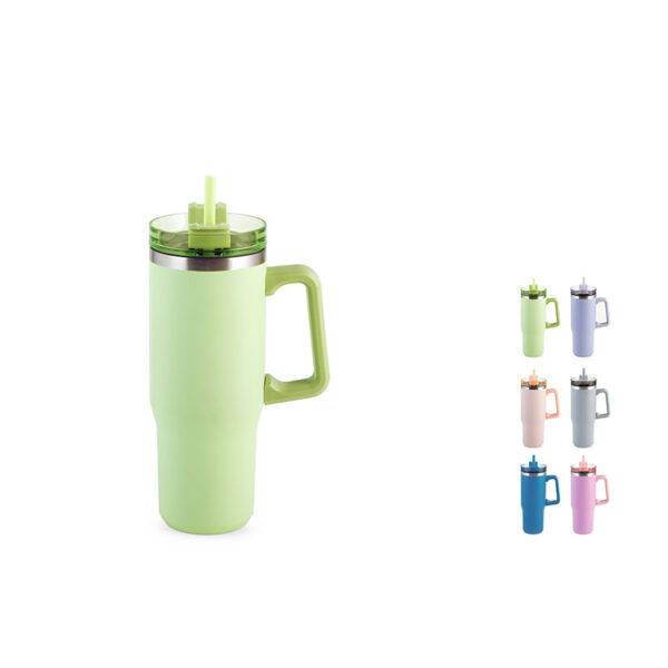Mug termo inoxidable. 0,9 litros. Colores surtidos.