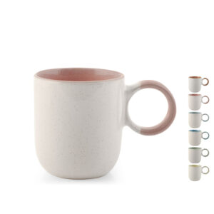 Mug stoneware Atelier 350 cc. Colores surtidos (Min. 6 unidades)
