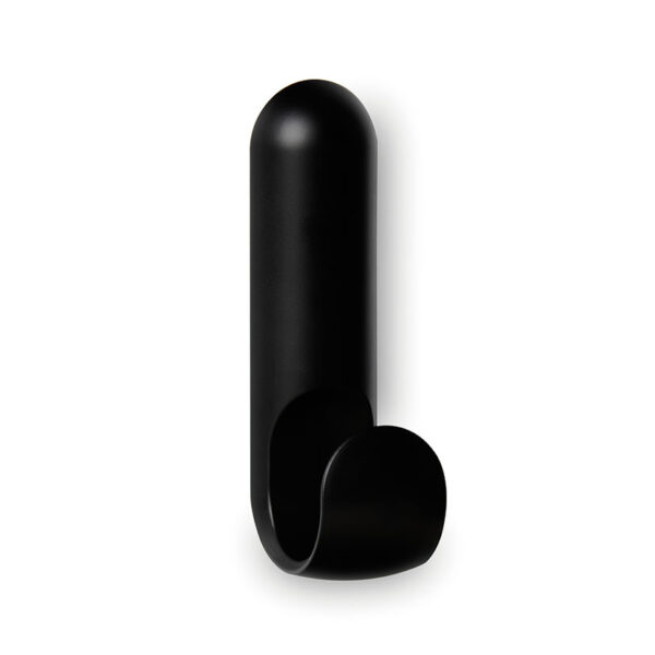 Colgador adhesivo atlas negro