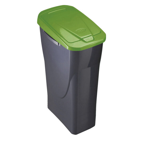 Cubo Ecobin 15 l. tapa verde