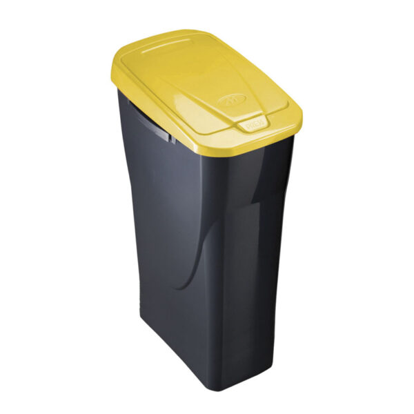 Cubo Ecobin 25 l. tapa amarilla