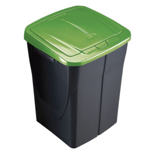 Cubo Ecobin 45 l. tapa verde
