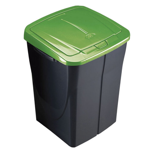 Cubo Ecobin 45 l. tapa verde