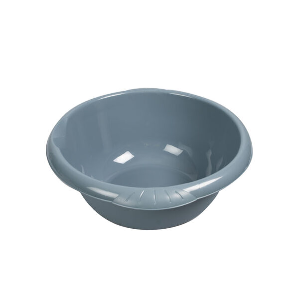 Barreño redondo 36 cm. gris azul