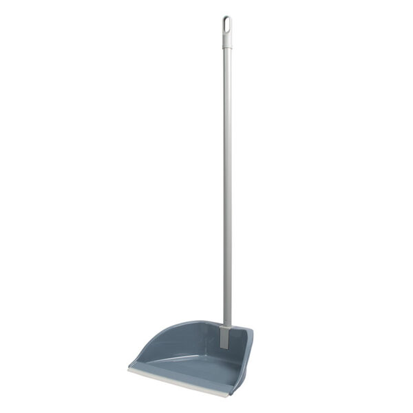 Recogedor plegable gris azul