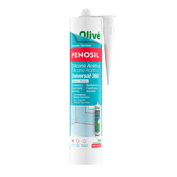 Silicona universal penosil 280 ml neg.