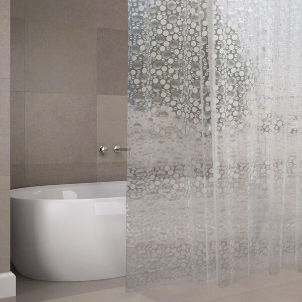 Cortina baño PVC 180x200 cm. Eva Copenhage