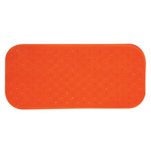 Alfombra bañera Classic 36x97 cm. naranja
