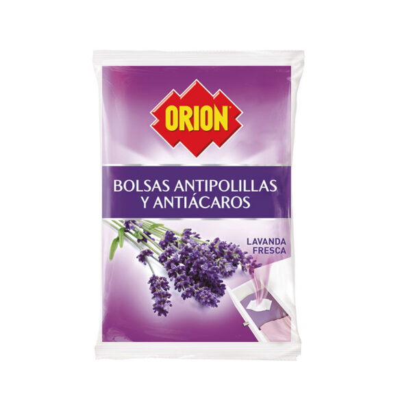 Orion antipolillas bolsa lavanda 20 unidades
