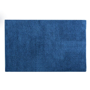 Alfombra baño algodón 40x60 cm. blue