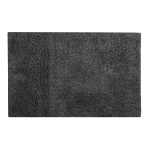 Alfombra baño algodón 40x60 cm.gris