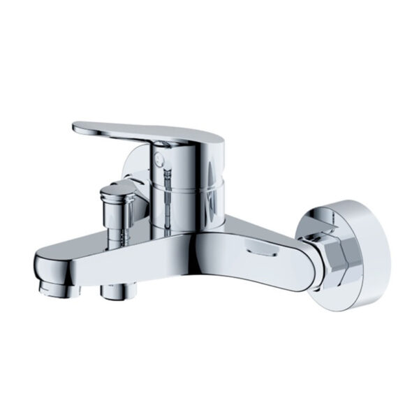 Grifo monomando para ducha-baño HABITEX Serie Caroní cromado