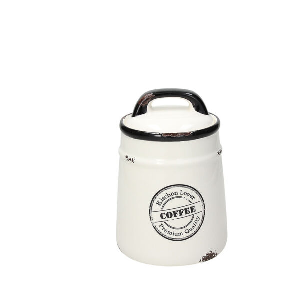 Serie Urban Chic. Tarro café 12 cm.