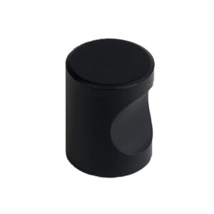 Pomo 20 mm negro mate