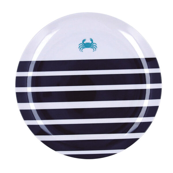 Melamina Atlantic Qd. Plato llano 25 cm.