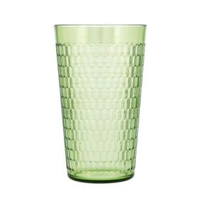 Vaso 65 cl. poliestireno verde serie Viba Quid (min. 12 un.)