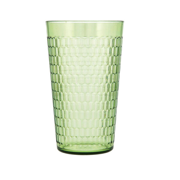 Vaso 65 cl. poliestireno verde serie Viba Quid (min. 12 un.)
