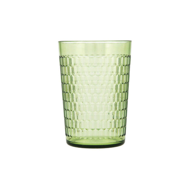 Vaso 45 cl. poliestireno verde serie Viba Quid (min. 12 un.)
