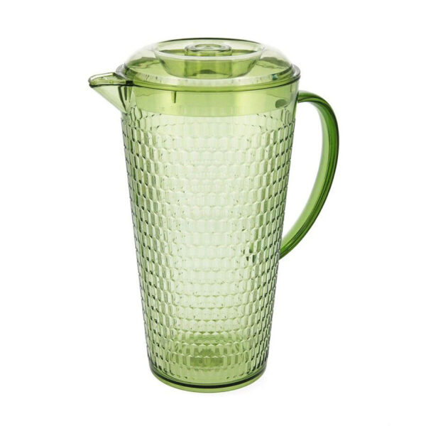 Jarra 2,4 litros poliestireno verde serie Viba Quid (min. 6 un.)