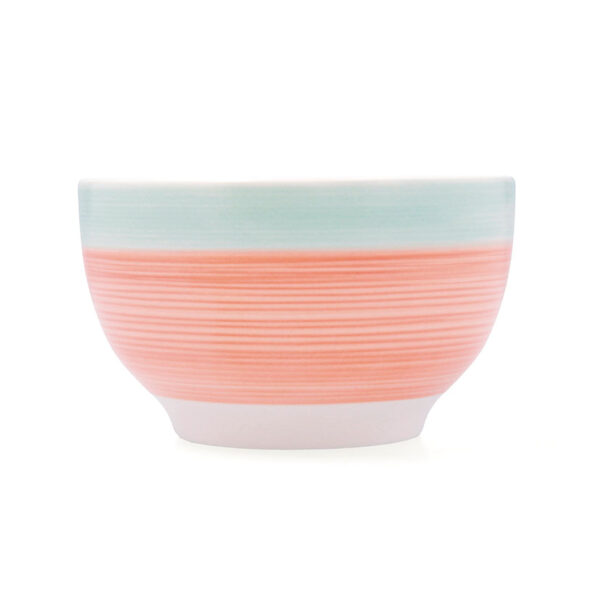 Bol 14 cm. Coral verde. Kaleido. QUID