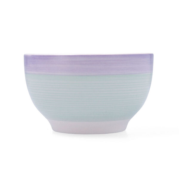 Bol 14 cm. Verde morado. Kaleido. QUID