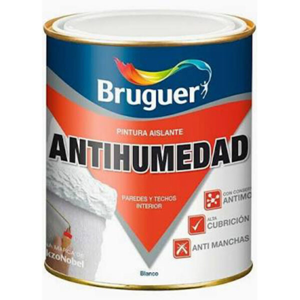 Pintura antihumedad aislante blanco BRUGUER750 ML