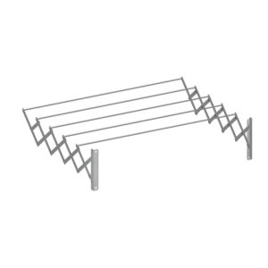 Tendedero extensible aluminio 100 cm.