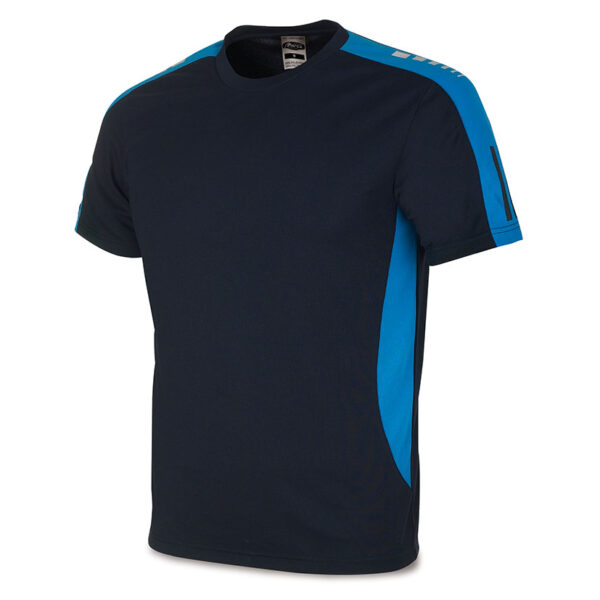 Camiseta técnica gris/negro t/m