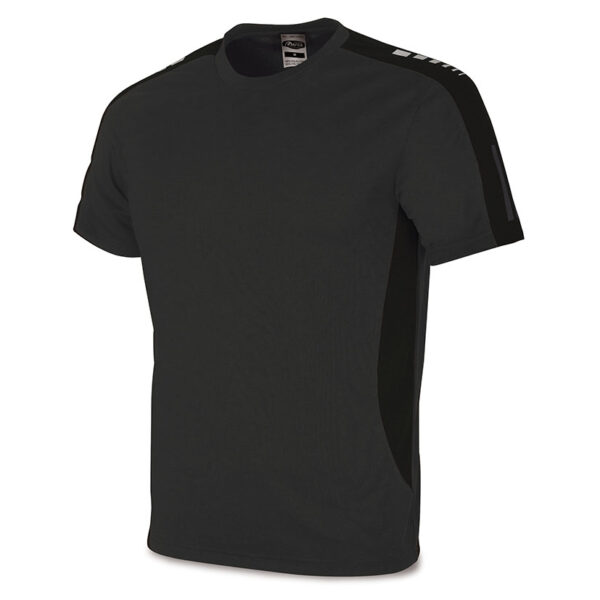 Camiseta técnica azul m./azulina t/m