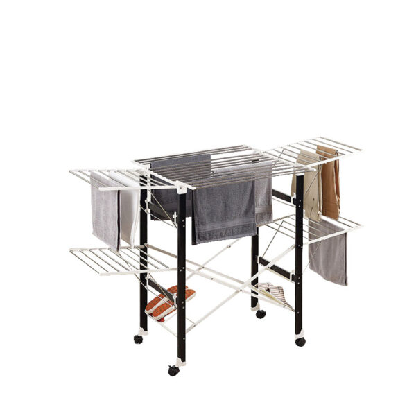 Tendedero plegable inox/Abs con ruedas