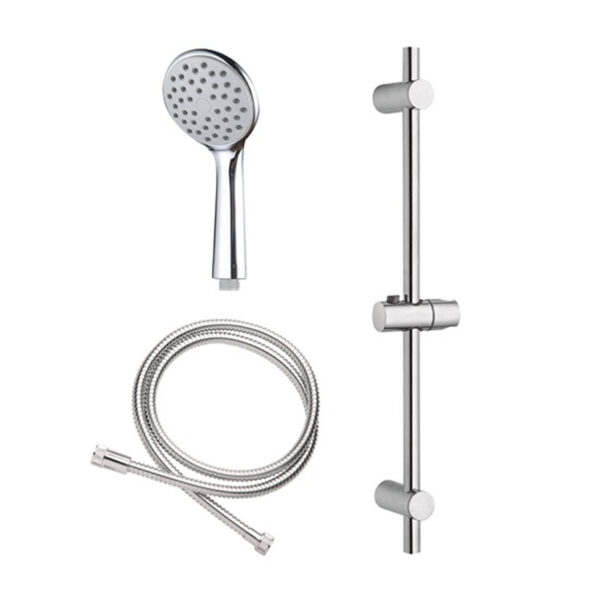 KIT BARRA DUCHA 1 POS. CROMADA. HABITEX
