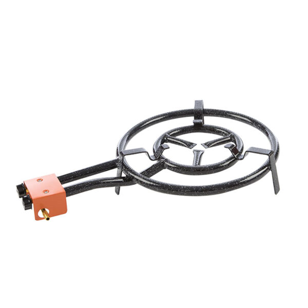 Quemador paellero tubo 500 mm 2 aros