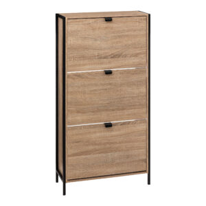 Zapatero Aliaj 3 cajones 63x24xh.122cm.