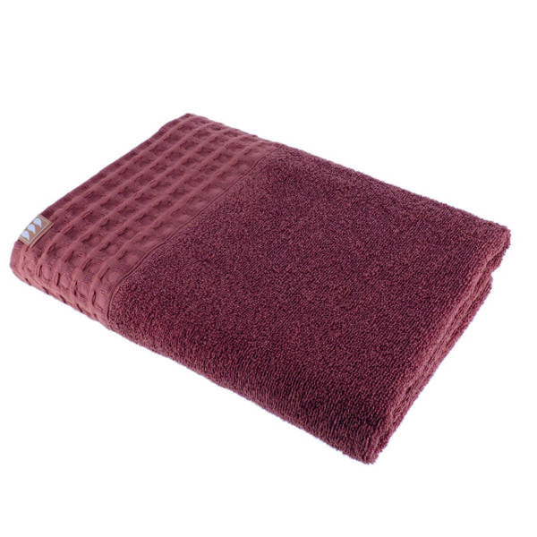 Toalla de baño. 70x130 cm. 100% algodón. Ambar. 6 unidades.