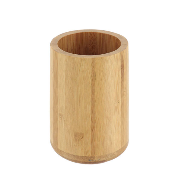 Serie baño bambú. Vaso redondo
