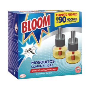 Bloom mosquito eléctrico líquido recambio. 2 unidades